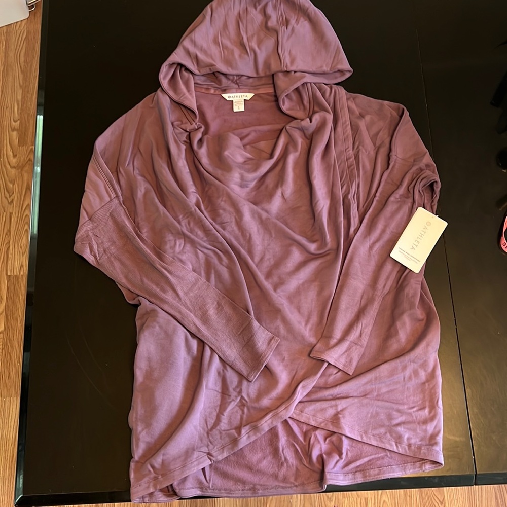 Athleta Purana Wrap Sweatshirt
